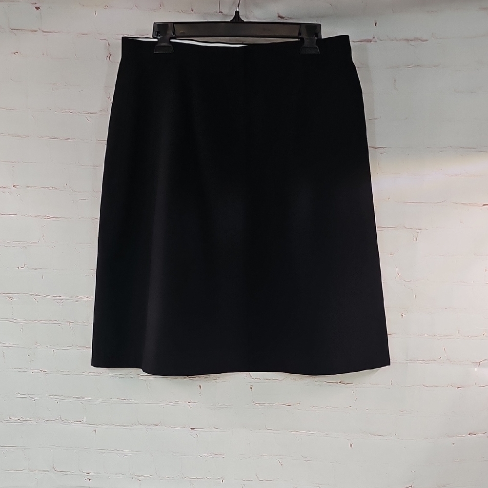 Classic Black A-Line Women's Skirt